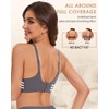 LEYSHE Soft Bra Women's Without Underwire Seamless Bra Support Bra