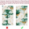 Chejiaye 22pcs Marble Peel and Stick Backsplash Waterproof Washroom Wall