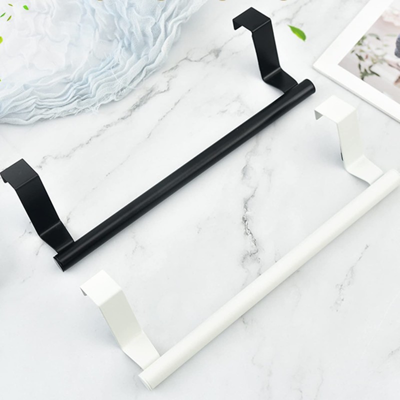 DAIYEE Stainless Steel Over Door Towel Rack Bar Holders for