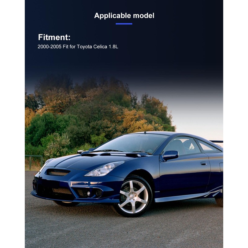 ECCPP A/C Compressor with Clutch 2000-2005 Fit for Toyota Celica