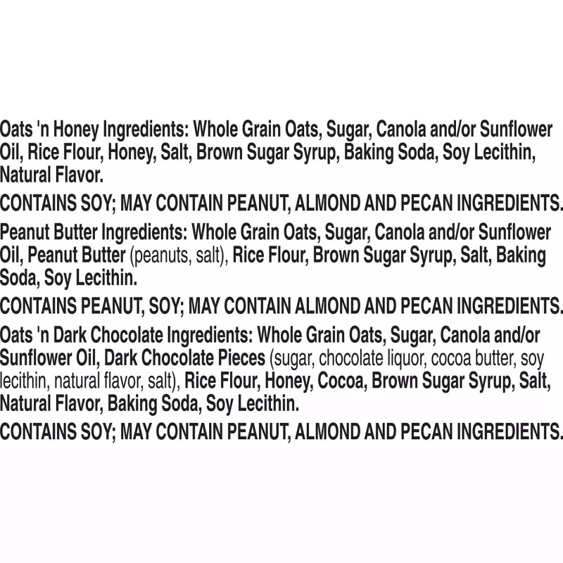 Nature Valley Crunchy Granola Bars Variety Pack, 49 ct. -