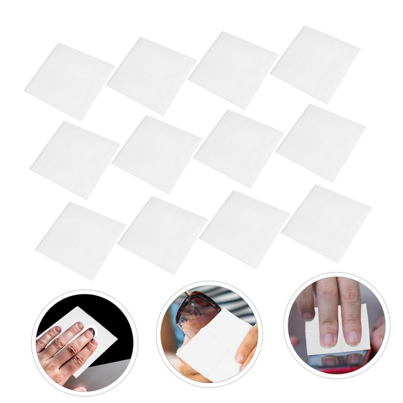 FUNOMOCYA 90pcs Lens Cleaning Wipes Dry Electronic Wipes Small Bulk