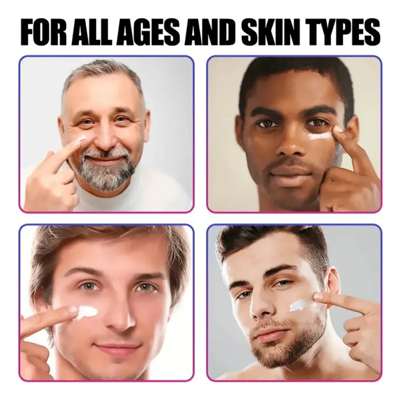 Crema Antiarrugas Suave Y Desmaquillante Facial Para Hombres