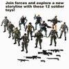 US Army Men and SWAT Team Toy Soldiers Action Figures