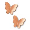MadamLili - Schmetterlinge Ohrstecker Set - 925 Sterling Rosegold Vergoldet