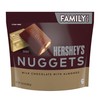 HERSHEY'S NUGGETS Milk Chocolate with Almonds Candy Family Pack, 15.5