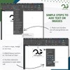 OfficeGear Green A7 Cards 8-up [55 Sheets - 440 Pack]