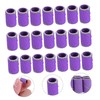 Baluue 100Pcs Nail Polishing Tool Sanding Bands for Nail Drill