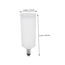 BESPORTBLE Detachable Airbrush Paint Bottles 4pcs Airbrush Mixing Bottles Easy to Clean and Maintain