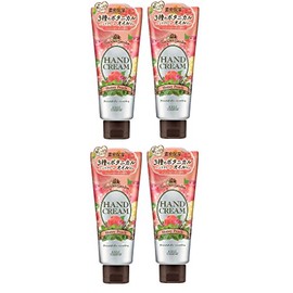 KOSE Precious Garden Hand Cream (Honey Peach) x 4 Packs