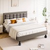 4 Elevadores De Muebles Cama/Nevera,1 Pulgadas,Patas De Muebles Redondos Elevadoras,Protege