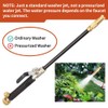 Portable Hydro Jet High Pressure Power Washer Gun Pressure Washer