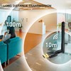 Bluetooth 5.1 Adapter Stereo Long Distance USB Wireless Sound Dongle