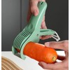 Salad Chopper with 5 Blades, Stainless Steel Vegetable Chopper, Lettuce