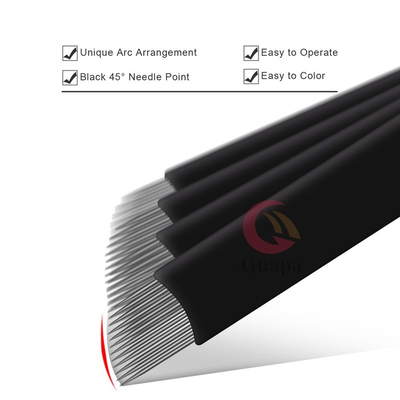 Pack of 30 Extremely Thin 0.18 mm Nano Blades Microblading