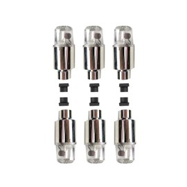 Updated LED Valve Stem Caps Lights Kit,6PCS Colorful LED Flash Tyre Wheel Valve Cap Light for Car Bike Bicycle Motorcycle Wheel Tire Light,Cool Stems Caps Decoration Accessories(colourful)