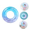 SUPVOX 1Pc Colorful Inflatable Swimming Ring for Adults Fun Pool