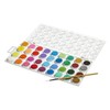 KINGART W/Brush, Set of 36 Watercolor Paint Set, Assorted 36