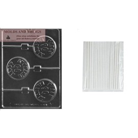 90th Birthday Chocolate candy mold © Molding Instruction+ 25 Packaging kit