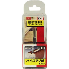 SK11 SRB-38 Router/Trimmer Bit High Ali Cone 0.25 inches (6.4 mm)