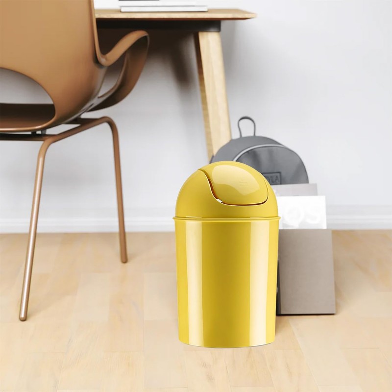 Umbra 1.25 Gallon Mini Waste Can with Removable Swing-Top Lid