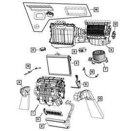 Mopar 6800 4196AA, HVAC Blower Motor Resistor