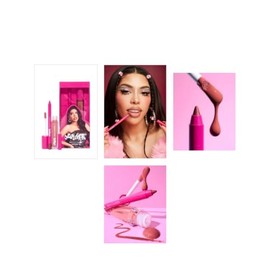 beautycreation bad b*tch lip duo, 1 Count (Pack of 1), brown