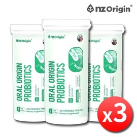 Oral Origin 1 Billion CFU Guarantee Oral-Derived Probiotics Gum 3 Boxes Total 3 Months USA Mouth Teeth Bad Breath Denti Probiotics / 오랄 오리진 10억보장 구강 유래 유산균 잇몸 3박스 총3개월 미국 입속 치아 입냄새 덴티 프로바이오틱스