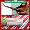 Pack of 2 Sliding Gift Wrapping Paper Cutter, Wrapping Paper