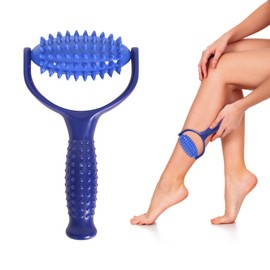 Massageroller Mit Noppen Massageroller Mit Griff Kunststoff Massagebälle Massage Roller Massageball Roller Mit Triggerpunkt Massagerolle Igelball Selbstmassagerolle, Beine Rücken Arme Muskelschmerzen