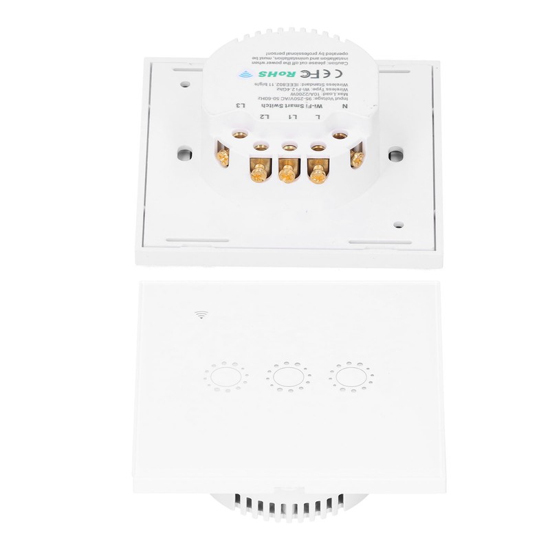 Smart Switch Wireless WiFi Remote Control Touch Power Distribution 2200W