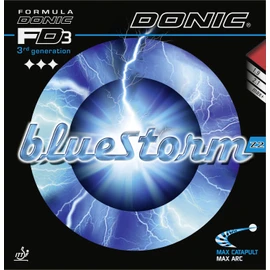 DONIC Z3 AL088 Table Tennis Soft Back Rubber Blue Storm Red (AA) 2.1