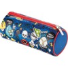 Maped - Pencil case, pencil case, made of neoprene, large, round shape, 21 x 8 x 8 cm, with street art graffiti motifs