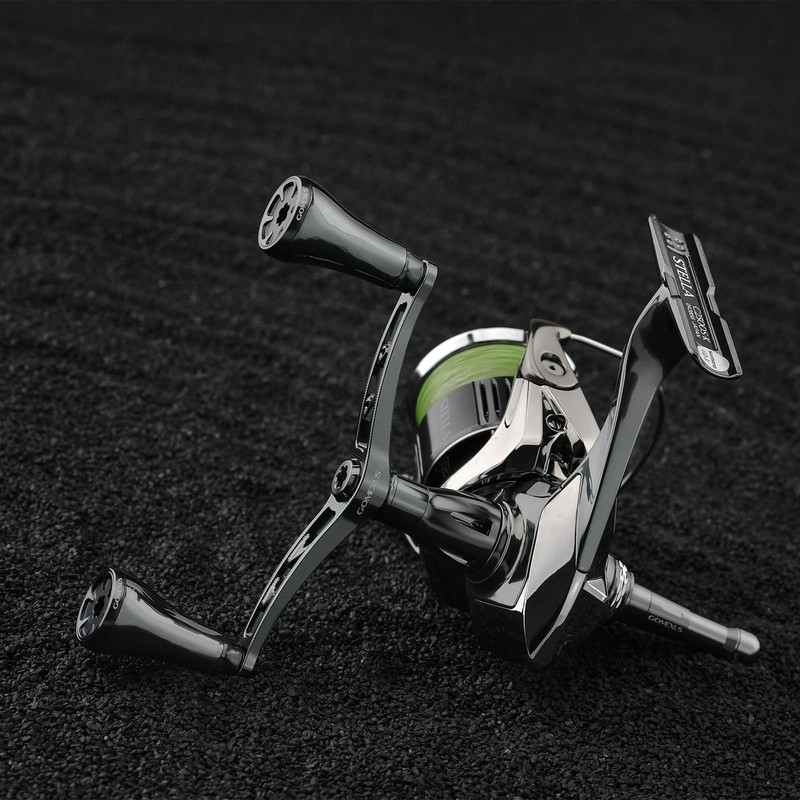 GOMEXUS CY98 Reel Handle, Shimano Spinning Reel Compatible, Double Handle,