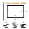 Wireless Rechargeable A4 LED Light Pad w/Built-in Riser Stands, 6