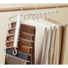 Space Saving Pants Hanger 6 Tier –No Slip Magic Multi