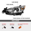 Huray Halogen Headlight Assembly for Mazda 6 2014 2015 2016