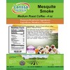 Mesquite Smoke Medium Roast Coffee (Gourmet, Naturally Flavored, Whole Coffee
