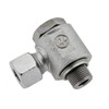 Angle Swivel Fitting 15 L M 18 x 1.5 Galvanised