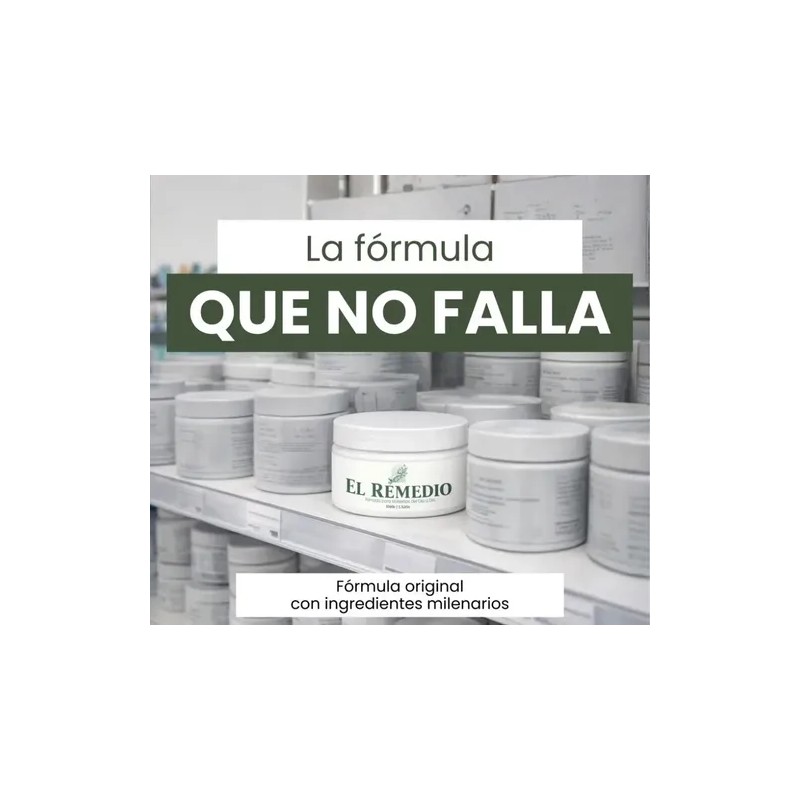 El Remedio Pomada Para Molestias Con 2 Piezas De 100gr