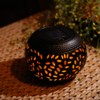 Solar Table Lantern Outdoor Waterproof-Dancing Flickering Flame Solar Powered LED