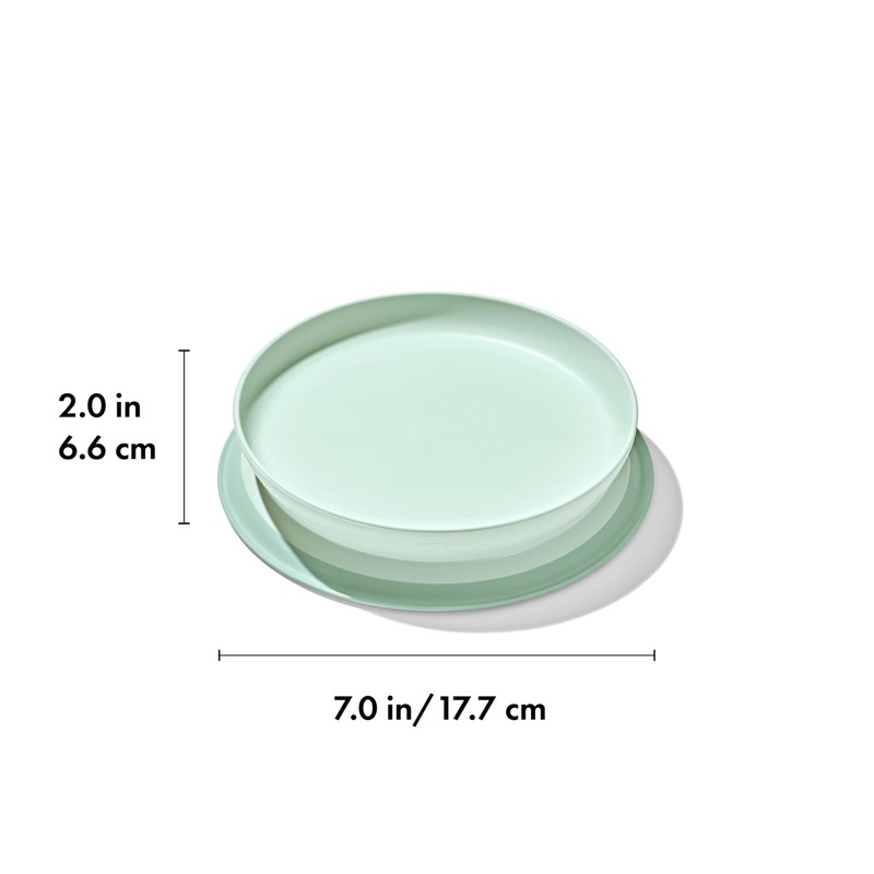 OXO Tot Stick and Stay Suction Plate - Opal