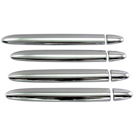 BRIGHTZ Tanto Custom L375S L385S Plated Door Steering Wheel Cover Knob Half Type F Set [DIHT-NOBU-A3B0E1] L L375 L385 375 385 Tanto Custom 16458