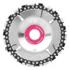 Chain Plate Angle Grinding Wheel 4in 22 Tooth Carbon Steel
