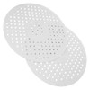 LIFKOME 2pcs Sink Draining Mat Set Round Kitchen Sink Protector