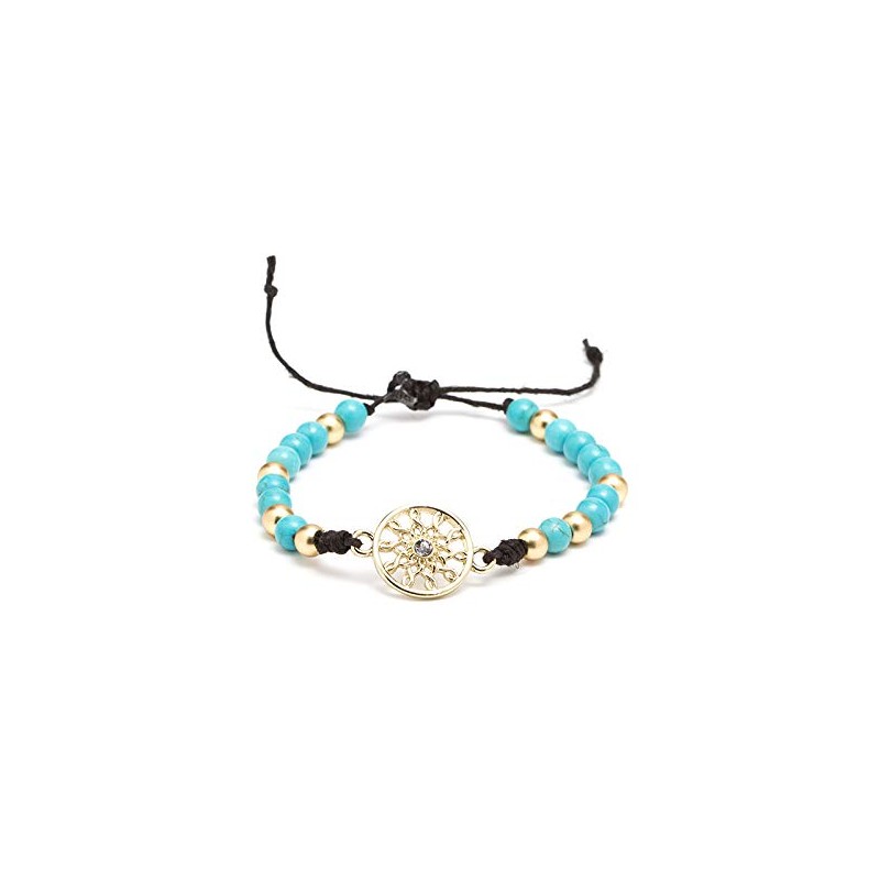 LaurDIY Mini DIY Bracelet Kit, Turquoise