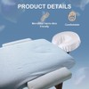 Blisfulhoks 12Pcs Face Cradle Covers for Massage Table Reusable Massage