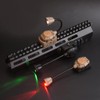 QIRUIMY Tactical MPLS3 Helmet Light,White/IR/Red Light LED Headlamp Military Safety