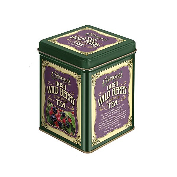 The Connemara Kitchen Tin Of Irish Wild Berry Favoured Tea
