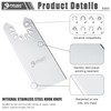 PAYA Oscillating Saw Blades Rectangular Flat Scraper Multitool Saw Blades